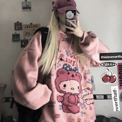 Stay cozy and cute this winter with our Kawaii Hoodie!