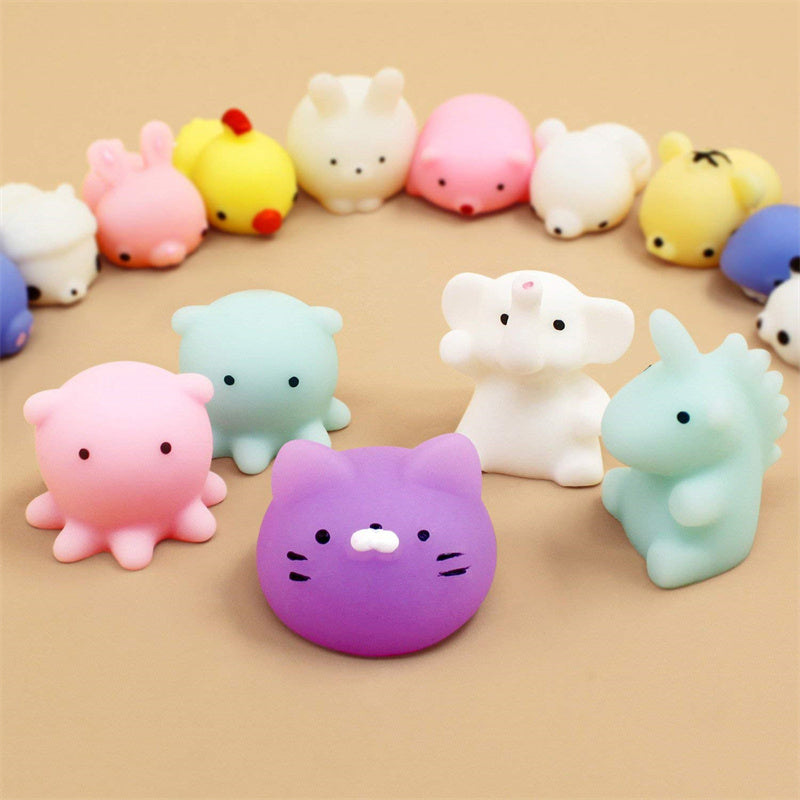 Kawaii Mochi Squishy Stress Relief Toys 3