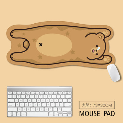 Kawaii Mouse Pad - Big Brown Bear