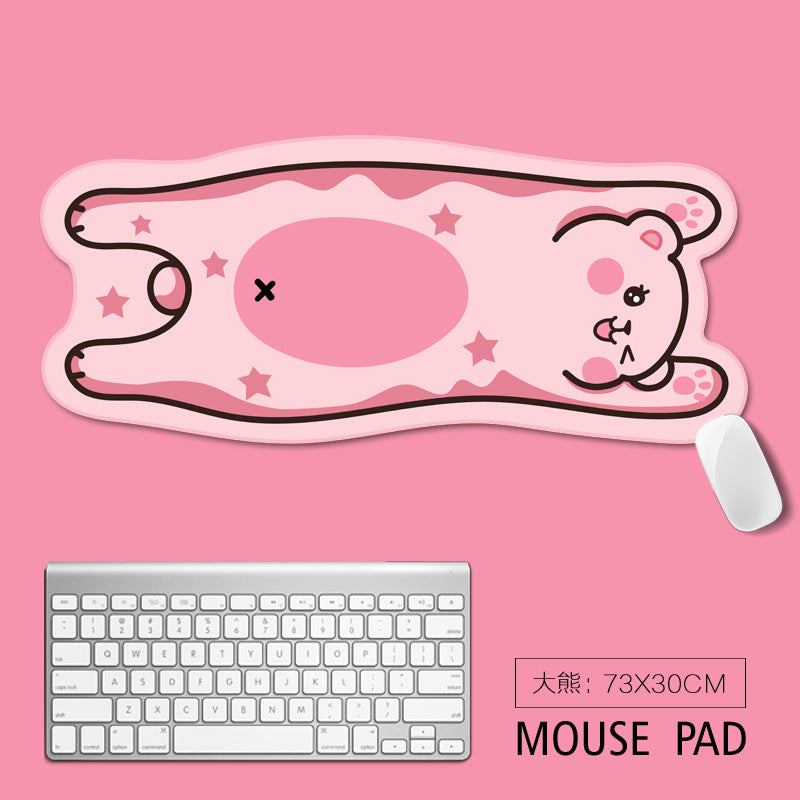 Kawaii Mouse Pad - Big Pink Bear