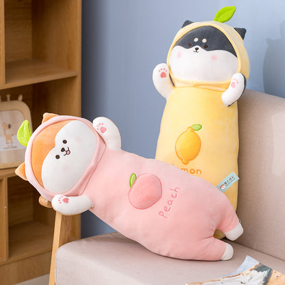 Kawaii Shiba Inu Long Pillow