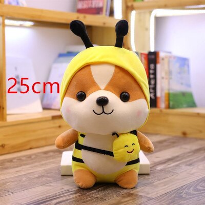 9.8/25cm Bee Plush, Bee Stuffed Animal Bee Plushie Stuff Cute