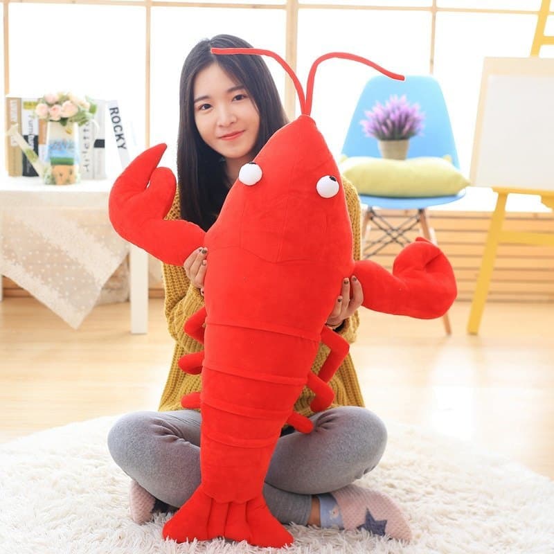 Popular Big Lobster Stuffed Plush Soft Animals Toys