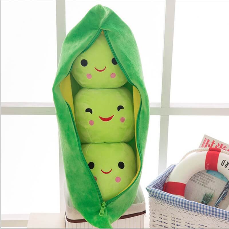 Adorable Pea Pod Plush - Must-Have Gift!