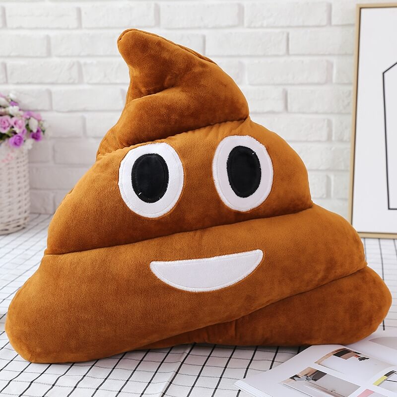 Smiling Poop Plush Toy
