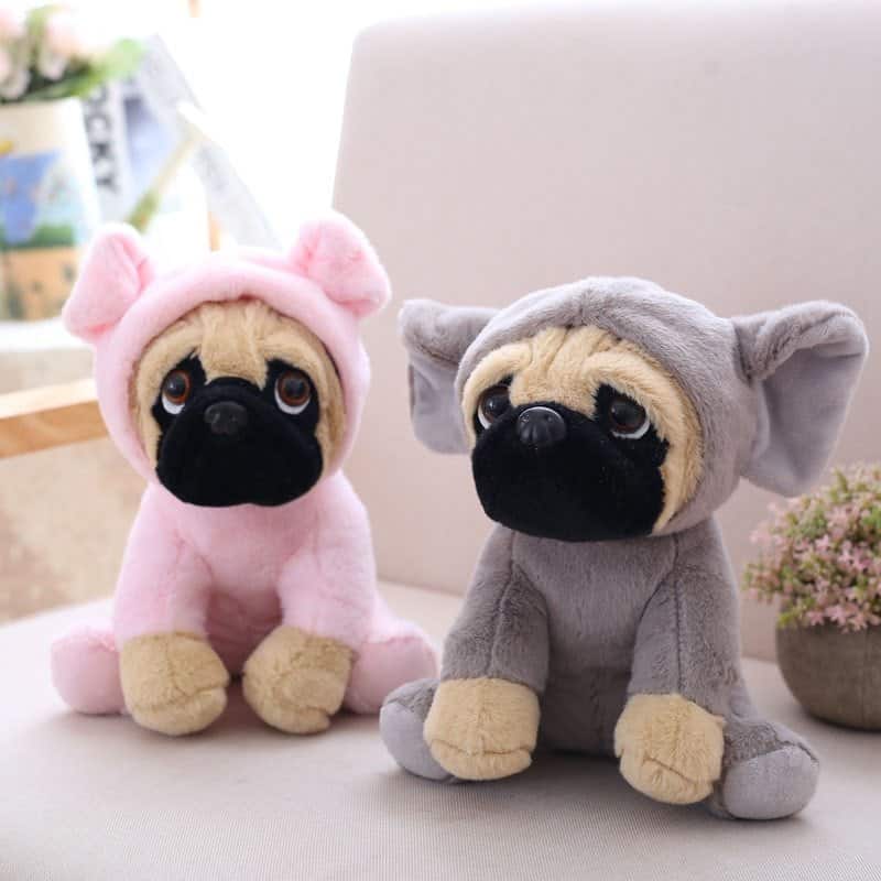 Pug Stuffed Animal Toy Kawaii Merchandise