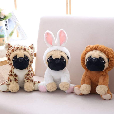 Pug Stuffed Animal Toy Kawaii Merchandise