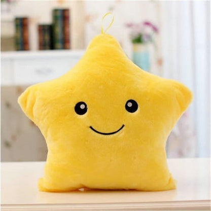 yellow star plush