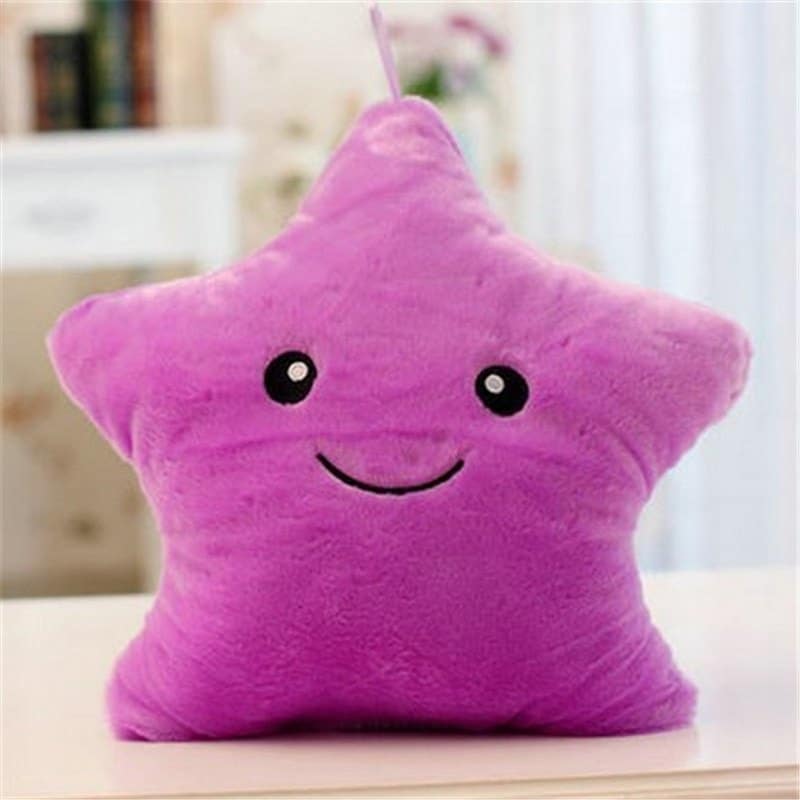 purple star plush