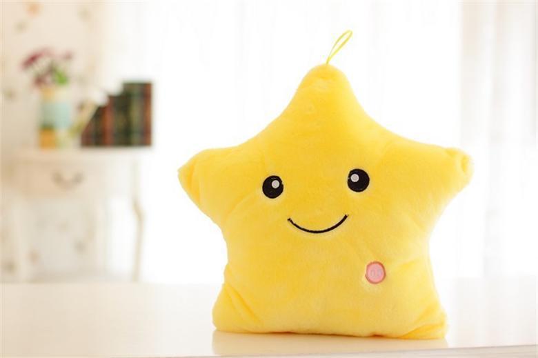 yellow star plush