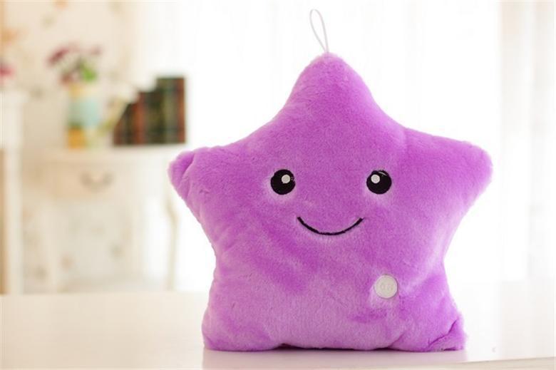 purple star plush