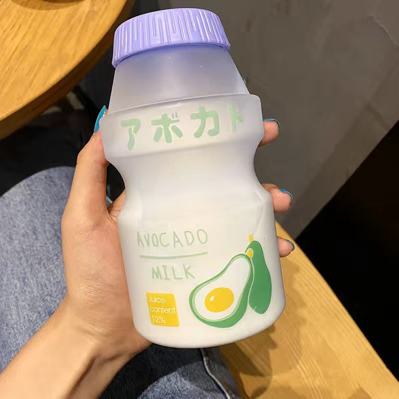 Yakult Yogurt Style! Fruity Milk Drink Bottle - Avocado - E