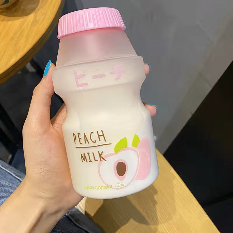 Yakult Yogurt Style! Fruity Milk Drink Bottle - Peach - C