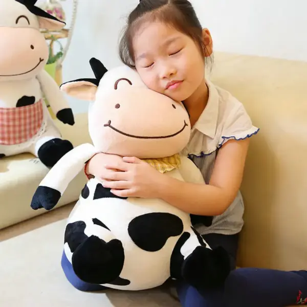 Cute Cow Stuffed Animal Toy - Kawaii Cow Plush Toy