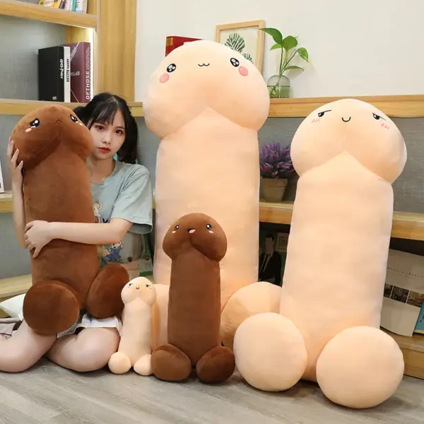 woman-holding-different-styles-of-penis-plush