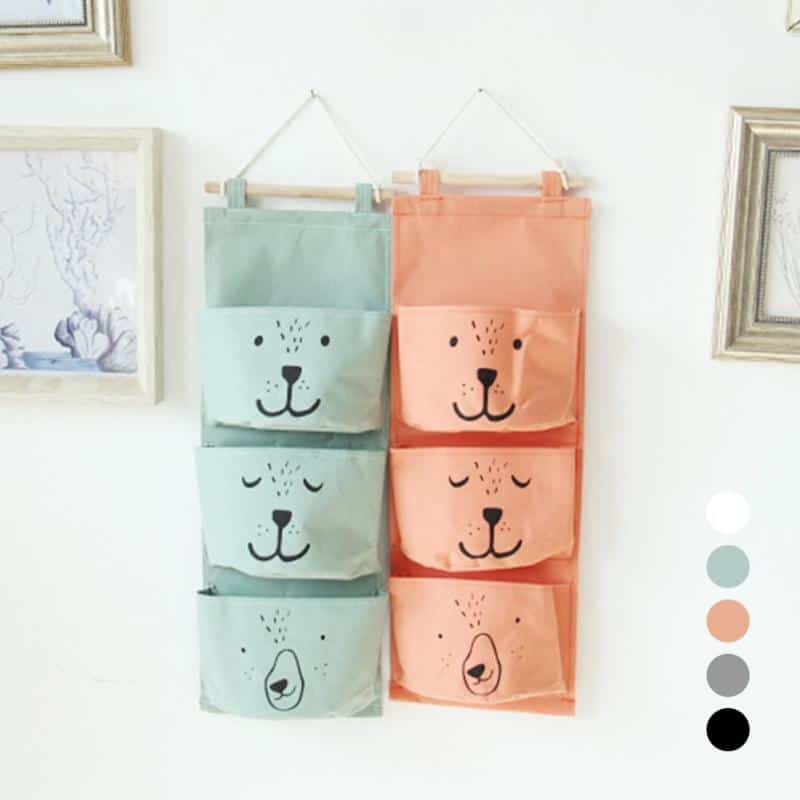 Wall Hanging Toy Storage — Kawaii Stuffed Animal | Kawaii Merchandise