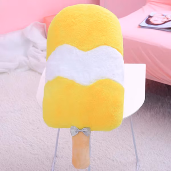 yellow ice cream plush