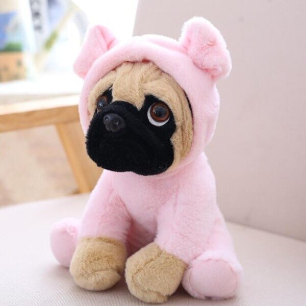 Pug Stuffed Animal Toy - Kawaii Rabbit Plush Toy