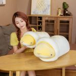 White Baby Snake Plush