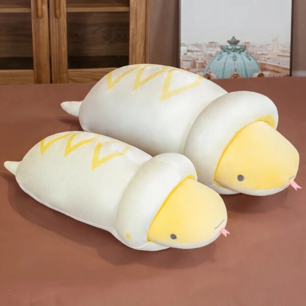 White Baby Snake Plush