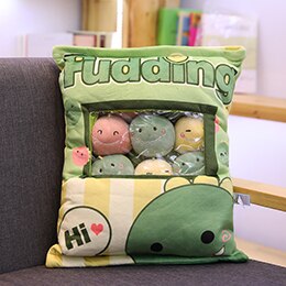 8Pcs Mini Pudding Plushies | 41 Styles - Dinosaur 2