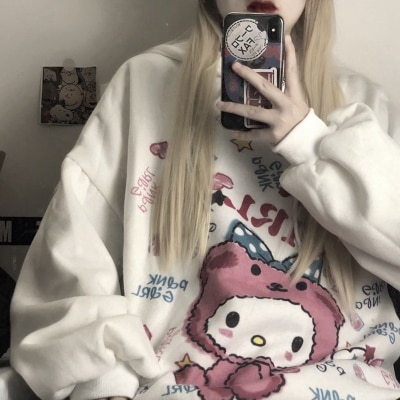Kawaii Anime Winter Women Hoodie