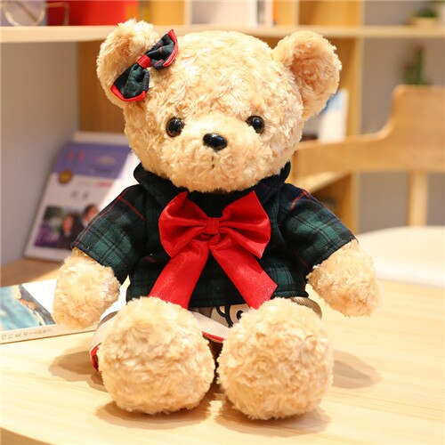 Lovely Couple Teddy Bear - girl 1