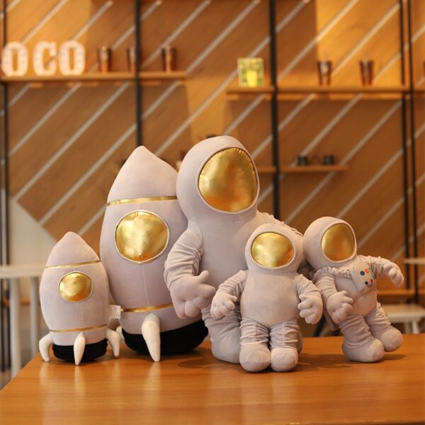 Astronaut and Spaceship Plush