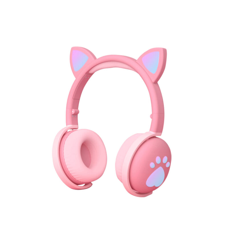 Kawaii Cat Ears and Paw Glowing Headphones — Kawaii Stuffed Animal | Kawaii Merchandise