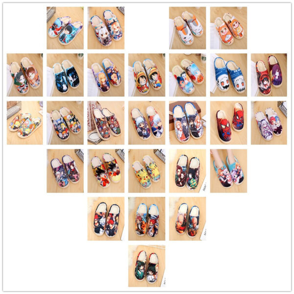Kawaii Onepiece Anime Slippers