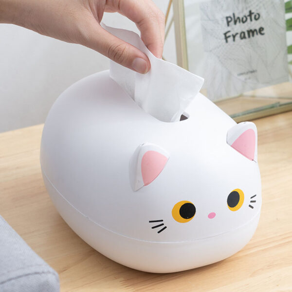 Kawaii Cat Tissue Box