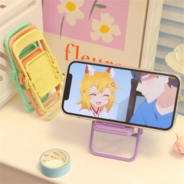 Kawaii Chair Desktop Display Stand Phone Holder