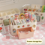 Kawaii Desktop Drawer Type Organizer