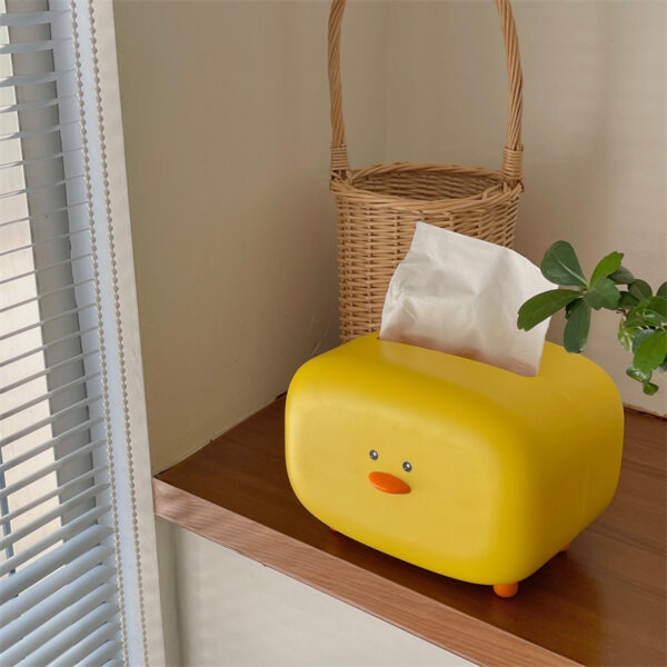 Kawaii Duck Tissue Box