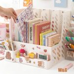 Kawaii File Tray Desk Organizer