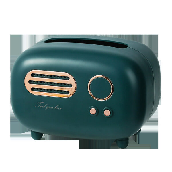 Kawaii Retro Radio Tissue Box