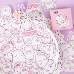 45 Pieces Kawaii Rabbit Stickers