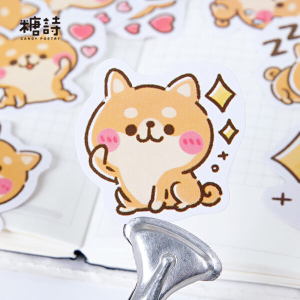 45 Pieces Kawaii Shiba Inu Stickers