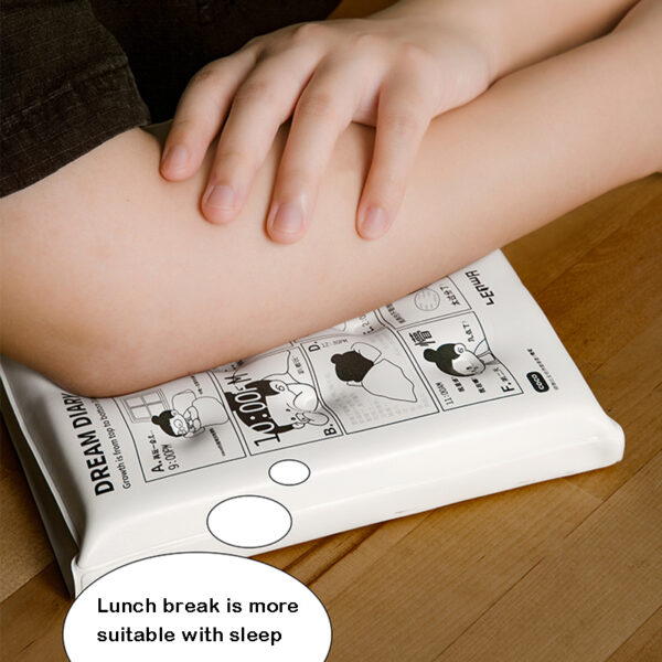 Black and White Kawaii Student Notebook