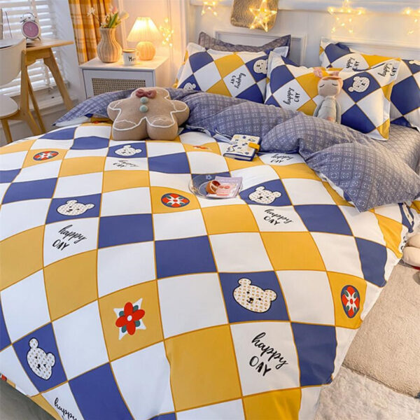 Colorful Design Kawaii Bedding Set