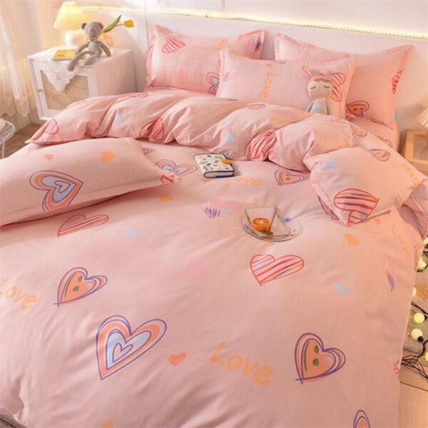 Colorful Design Kawaii Bedding Set