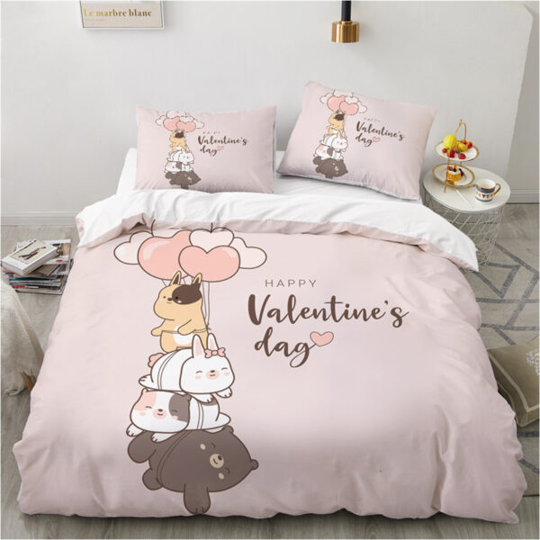 Cute Cartoon Animals Bedding Set