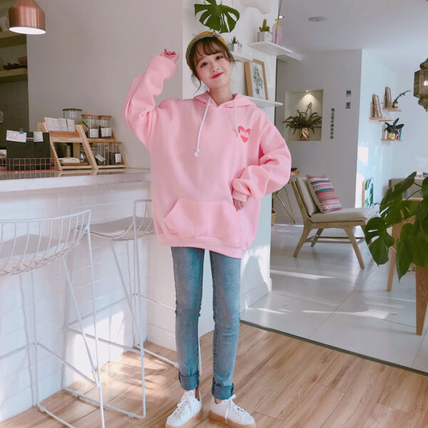 Japanese Kawaii Strawberry Milk Box Hoodie