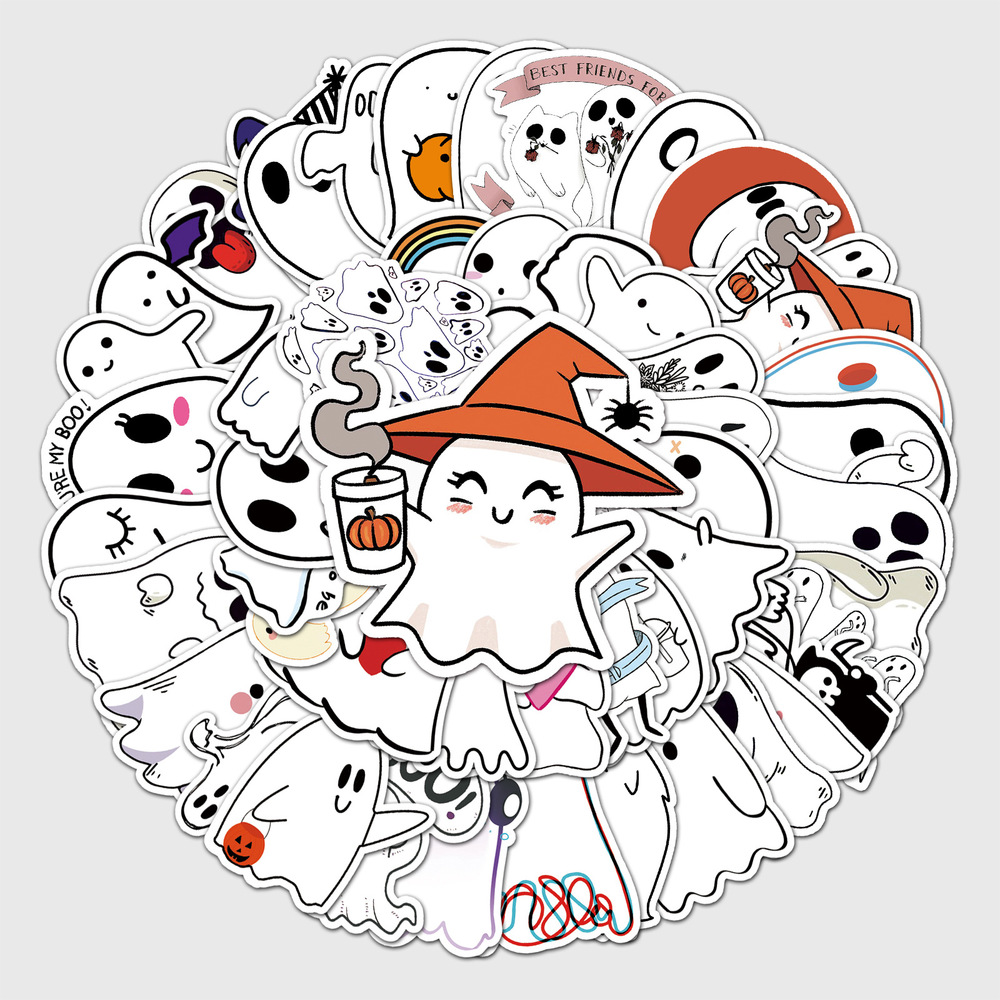 Kawaii Halloween Stickers