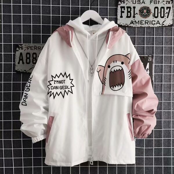Kawaii Harajuku Womens Full Zip Hoodie