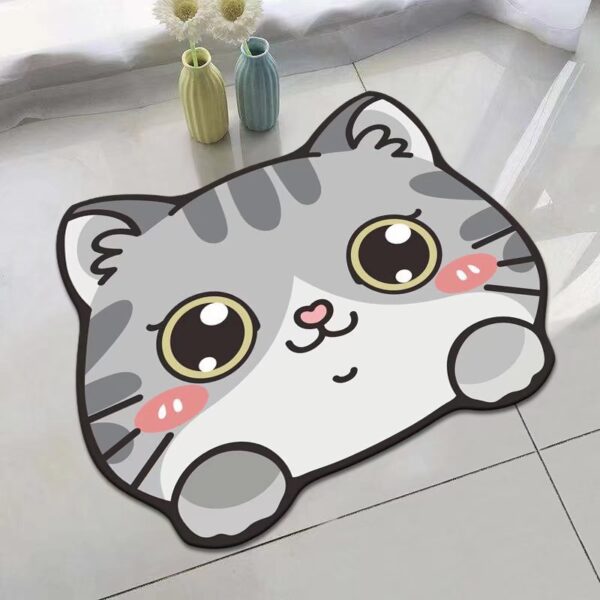 Kawaii Instant Dry Non-Slip Bathroom Rug