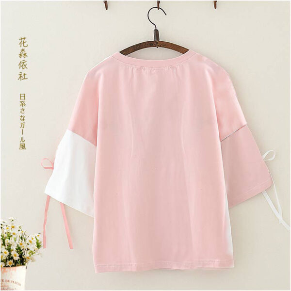 Kawaii Japanese Rabbit Women T Shirt