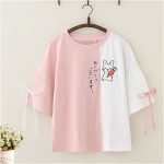 Kawaii Japanese Rabbit Women T Shirt