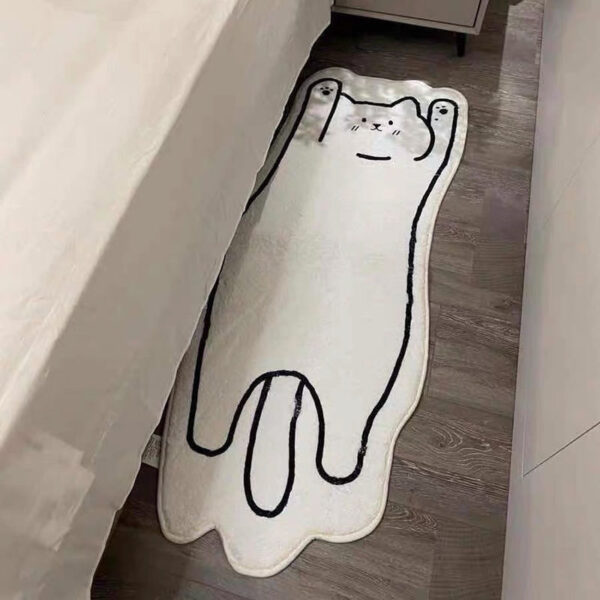 Non-slip Cute Animals Soft Shaggy Floor Mat