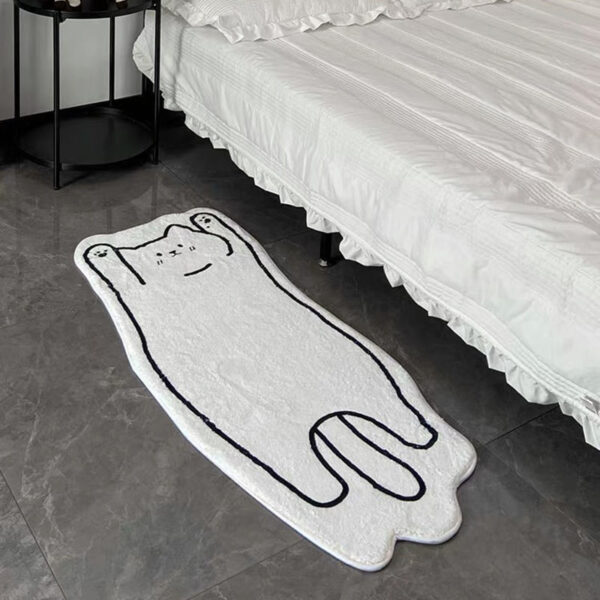Non-slip Cute Animals Soft Shaggy Floor Mat